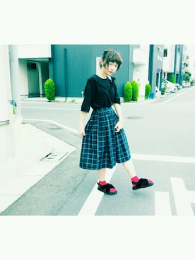 ちょこびさん（レディース・154cm）の夏コーディネート