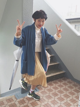 ちょこびさん（レディース・154cm）の秋コーディネート