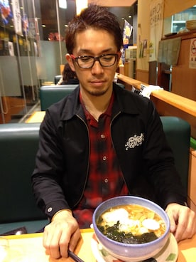 「Softmachine（ソフトマシーン）のアイテム（ジャケット/アウター）」を使った、CFCREW23さん（メンズ・179cm）の秋コーディネート