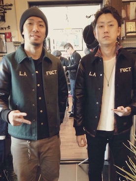 「FUCT」｜CFCREW23さん（メンズ・179cm）の秋コーディネート