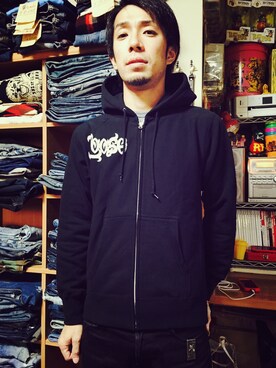 「COOTIE」｜「アイテム（財布/小物）」を使った、CFCREW23さん（メンズ・179cm）の秋コーディネート