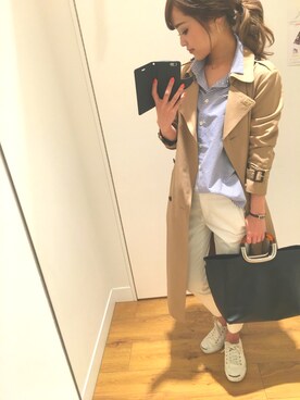 「BIANCA EPOCA（ビアンカエポカ）のアイテム」を使った、chizuru.さん（レディース・156cm）の春コーディネート