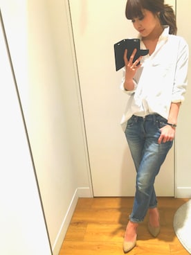 「BIANCA EPOCA（ビアンカエポカ）のアイテム」を使った、chizuru.さん（レディース・156cm）の春コーディネート