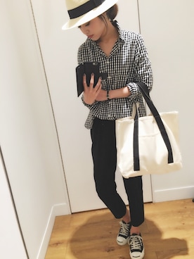 「BIANCA EPOCA（ビアンカエポカ）のアイテム」を使った、chizuru.さん（レディース・156cm）の春コーディネート