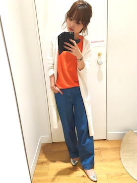 「BIANCA EPOCA（ビアンカエポカ）のアイテム」を使った、chizuru.さん（レディース・156cm）の春コーディネート