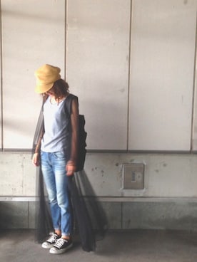 「BIANCA EPOCA（ビアンカエポカ）のアイテム」を使った、chizuru.さん（レディース・156cm）の夏コーディネート