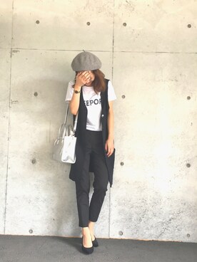 「BIANCA EPOCA（ビアンカエポカ）のアイテム」を使った、chizuru.さん（レディース・156cm）の秋コーディネート