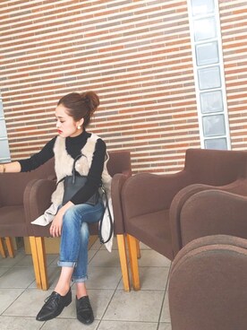 「BIANCA EPOCA（ビアンカエポカ）のアイテム」を使った、chizuru.さん（レディース・156cm）の秋コーディネート