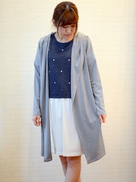 「GRAY MAGIC（グレイマジック）のアイテム」を使った、グレイマジックさん（レディース・163cm）の秋コーディネート