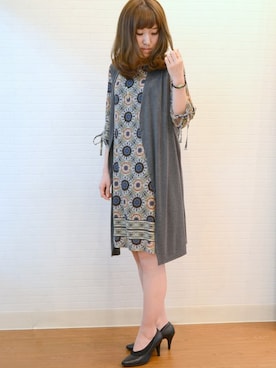 「GRAY MAGIC（グレイマジック）のアイテム」を使った、グレイマジックさん（レディース・159cm）の秋コーディネート
