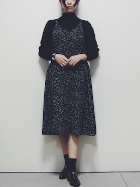 「ohotoro」｜「アイテム（ワンピース/ドレス）」を使った、ohotoroさん（レディース・164cm）の春コーディネート