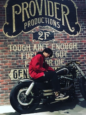 「ODD FUTURE（オッドフューチャー）のアイテム」を使った、Tsung-YenWuさん（メンズ・172cm）の秋コーディネート