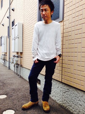 黒烏龍さん(メンズ・161cm)の秋コーディネート