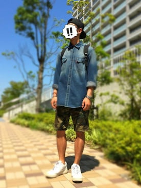 nabeさん（メンズ・171cm）の夏コーディネート