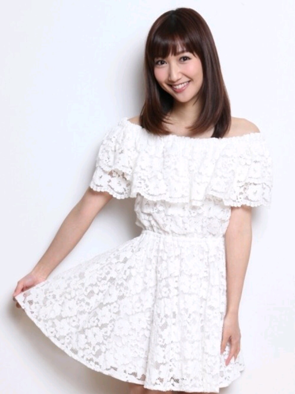 「snidel」｜「SNIDELのアイテム（ワンピース/ドレス、ホワイト系）」を使った、まあさん（レディース・157cm）の夏コーディネートの1枚目の写真