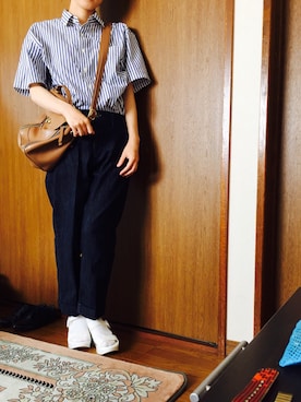 「しまむらコーデ」｜さやさん（レディース・150cm）の春コーディネート