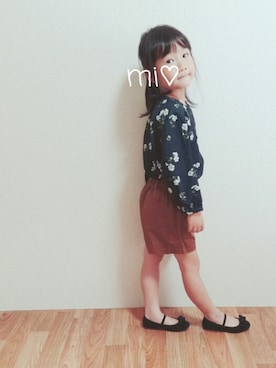 「5歳」｜「アイテム（パンプス）」を使った、miririn*さん（キッズ・110cm）の夏コーディネート