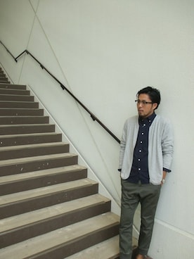 「＃Denime」｜yukiさん（メンズ・183cm）の秋コーディネート