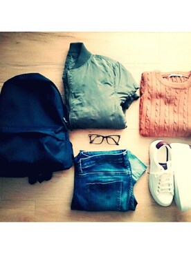 さきこさん（レディース・158cm）の冬コーディネート