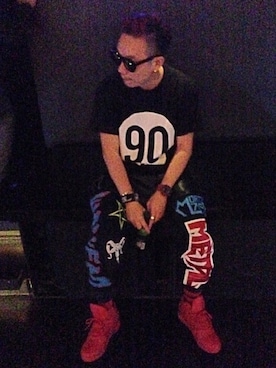 「CREPEMAN」｜DJ Mykal a.k.a.林哲儀さん（メンズ・174cm）の秋コーディネート