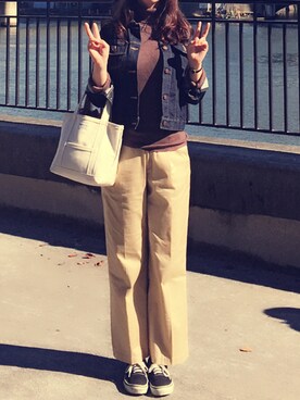 marieさん（レディース・173cm）の秋コーディネート