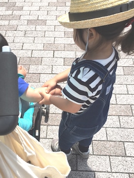 maasa*nriさん（キッズ・100cm）の夏コーディネート