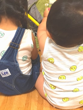 maasa*nriさん（キッズ・100cm）の夏コーディネート