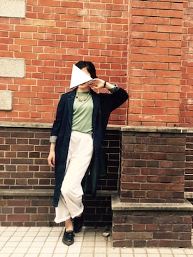 「美術館」｜amiさん（レディース・164cm・20代）の春コーディネート
