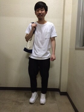shunyaさん（メンズ・155cm）の夏コーディネート