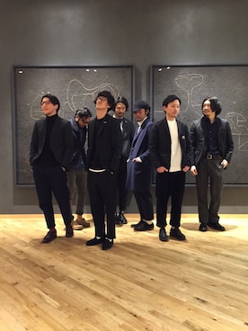 「男気japan」｜「アイテム（ジャケット/アウター）」を使った、shunyaさん（メンズ・169cm）の冬コーディネート