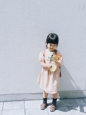 𝑀𝐼𝑁さん（キッズ・100cm）の秋コーディネート