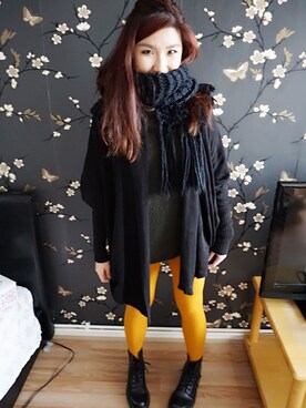 「pattern」｜kimberly gloriaさん（レディース・156cm）の冬コーディネート