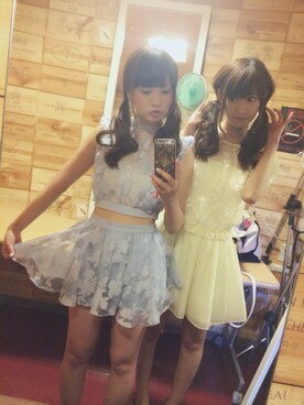 浜田翔子さん（レディース・157cm）の夏コーディネート