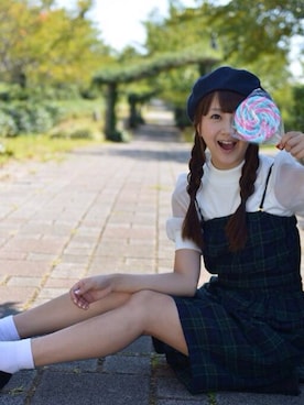 浜田翔子さん（レディース・157cm）の秋コーディネート