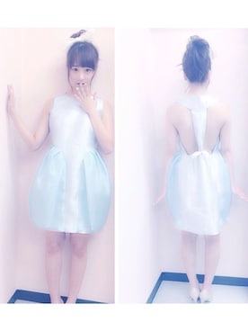 「aliceMcCALL（アリスマッコール）のアイテム」を使った、浜田翔子さん（レディース・157cm）の夏コーディネート