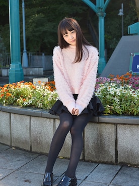 浜田翔子さん（レディース・157cm）の秋コーディネート