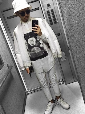 「アイテム（その他アウター）」を使った、REIさん（メンズ・163cm・20代）の春コーディネート