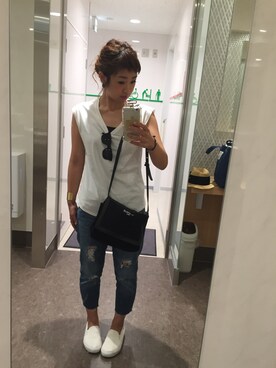 airi0111xxさん（レディース・161cm）の夏コーディネート