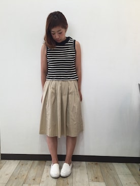 airi0111xxさん（レディース・161cm）の夏コーディネート