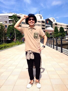 みなとみらいosamuさん（メンズ・163cm）の夏コーディネート