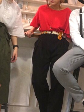 ｲｽﾞﾐ.ﾋﾗﾂｶさん（レディース・155cm）の秋コーディネート