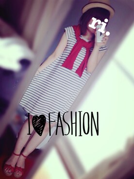 rii_さん（レディース・160cm）の夏コーディネート
