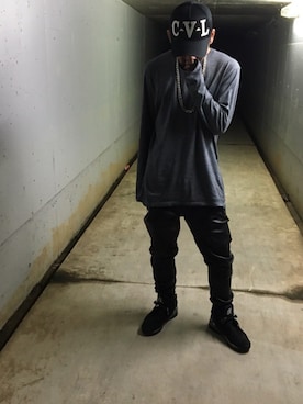 「FRESH.I.AM（フレッシュ.アイ.アム）のアイテム」を使った、다이고(ダイゴ)さん（メンズ・169cm）の秋コーディネート