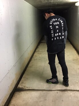 「FRESH.I.AM（フレッシュ.アイ.アム）のアイテム」を使った、다이고(ダイゴ)さん（メンズ・169cm）の秋コーディネート