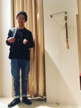 HVC大津一里山店さん(メンズ・172cm)の冬コーディネート