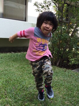 朔さん(キッズ・100cm)の秋コーディネート