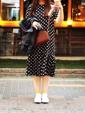 「Addict CONVERSE（アディクト　コンバース）のアイテム」を使った、야성미さん（レディース・165cm）の夏コーディネート