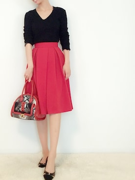 「coca（ANDEX shoes product）（コカ）のアイテム（トップス）」を使った、ひめさん（レディース・165cm）の夏コーディネート