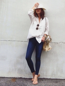 AZUさん（レディース・161cm）の春コーディネート