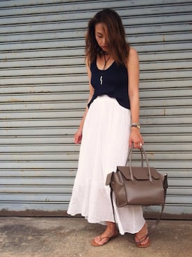 AZUさん（レディース・161cm）の夏コーディネート